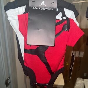 Jordan newborn onesie